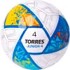 Мяч футб. TORRES Junior-4, F323804, р.4,глянц.ПУ, 4 сл, 32п, руч.сш, бел-жел-гол за 2&nbsp;070.60 ₽ купить в Ярославле