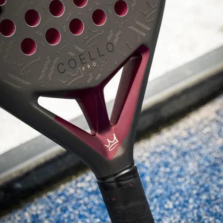 Ракетка для падела HEAD Coello Pro 2026, 225036, для профессионалов, карбон, коричнево-бордовый за 33&nbsp;619.20 ₽ купить в Ярославле