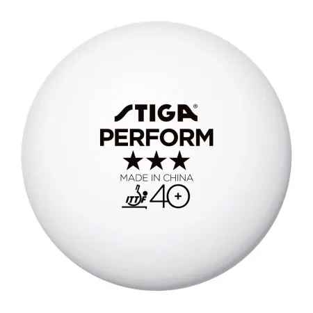 Мяч для наст. тенниса Stiga Perform 3***, 40+, 1113-2110-06, пластик, ITTF Appr., уп.6 шт, бел за 2&nbsp;121.60 ₽ купить в Ярославле