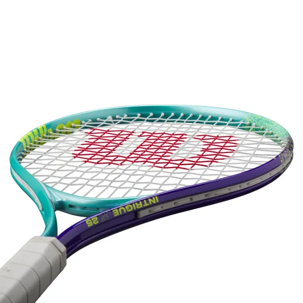 Ракетка б/т дет. Wilson Intrigue Jr 25, WR180310U, для детей 9-10лет, алюминий,со струн., бирюз-фиол за 5&nbsp;271.70 ₽ в Ярославле