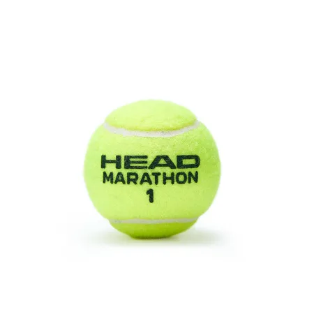 Мяч теннисный HEAD Marathon 3B, 578183, крафт. упак.3шт, без давления, фетр, нат.резина,желтый за 1&nbsp;055.70 ₽ купить в Ярославле