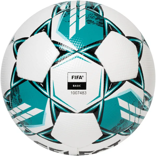 Мяч футб. SELECT NUMERO 10 V23, 0575060004, р.5, FIFA Basic, 32п, ПУ, руч. сш, бело-бирюзовый за 8&nbsp;051.20 ₽ в Ярославле