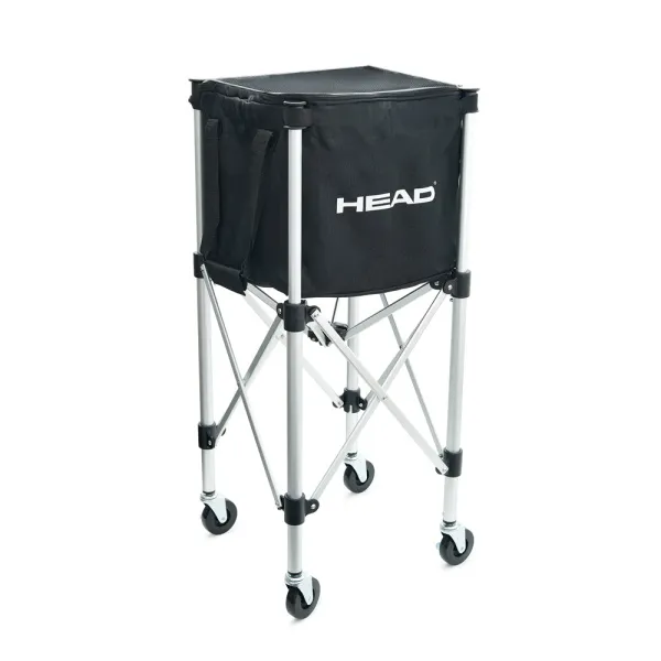 Корзина для теннисных мячей HEAD TT7003, на 125 мячей,с сумкой-переноской, складная, металл, черный за 6&nbsp;942.80 ₽ в Ярославле