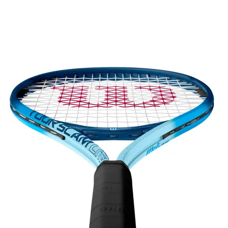 Ракетка б/т Wilson Tour Slam Lite Gr3, WR199010U3,для любит, алюминий, со струнами, сине-голубая за 6&nbsp;358 ₽ купить в Ярославле