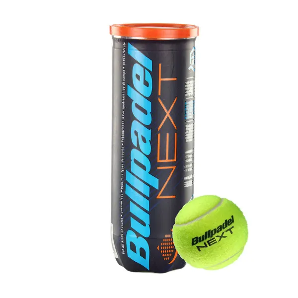 Мяч для падела BULLPADEL Next, 471961, уп.3 шт, FIP Approved, войлок, каучук,желтый за 1&nbsp;207 ₽ в Ярославле