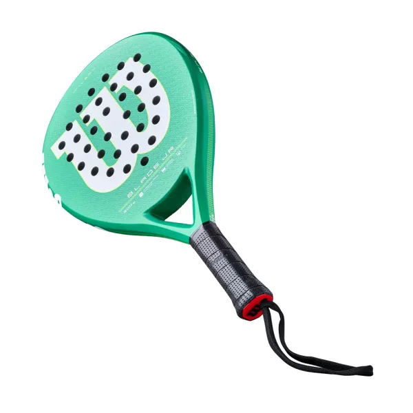 Ракетка для падела WILSON Blade Jr  V4 Padel, WR213811U0, для начин-х, стекловолокно, зеленый за 14&nbsp;934.50 ₽ в Ярославле