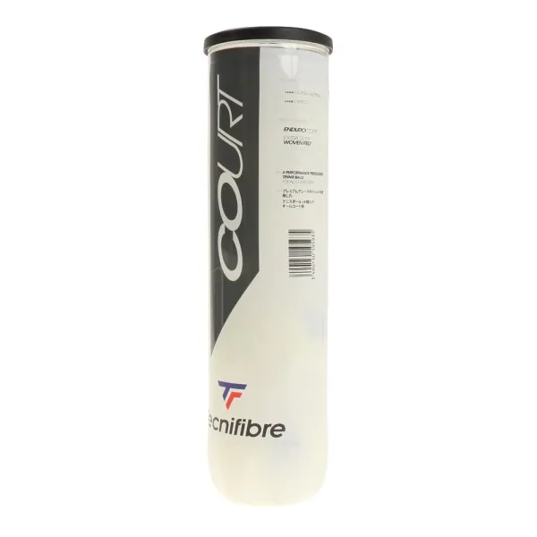 Мяч теннисный Tecnifibre Court 4B, 60COUR364, уп.4 шт,одобр.ITF, войлок, нат.резина, желтый за 1&nbsp;717 ₽ в Ярославле