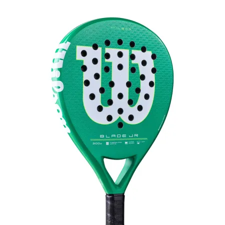 Ракетка для падела WILSON Blade Jr  V4 Padel, WR213811U0, для начин-х, стекловолокно, зеленый за 14&nbsp;934.50 ₽ купить в Ярославле