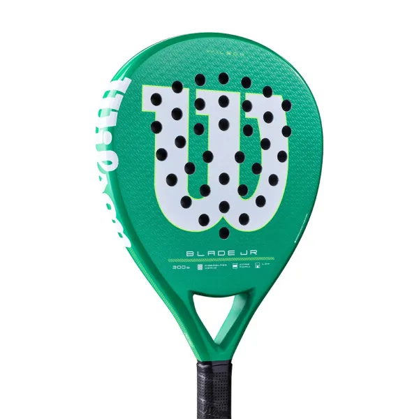 Ракетка для падела WILSON Blade Jr  V4 Padel, WR213811U0, для начин-х, стекловолокно, зеленый за 14&nbsp;934.50 ₽ в Ярославле