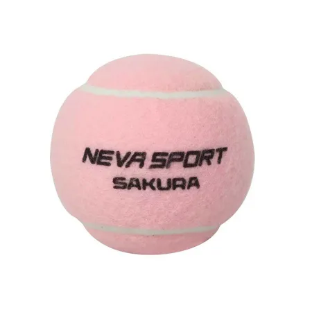 Мяч для падела NS Sakura, UAA2, уп.3 шт, сукно, нат.резина, розовый за 824.50 ₽ купить в Ярославле