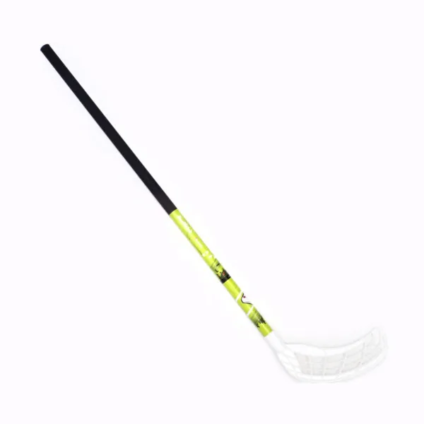 Клюшка для флорбола RealStick Player, MR-KF-Pl95, 95см, прямой крюк, композит, черно-салатовый за 3&nbsp;605.70 ₽ в Ярославле
