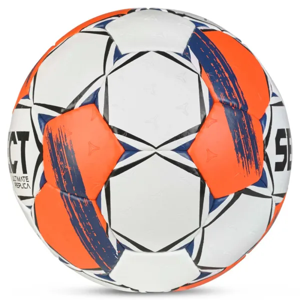 Мяч ганд. SELECT Ultimate Replica v25, 3572858745, р.3(Senior), ПУ,руч.сш, бел-оранж-т.син за 5&nbsp;373.70 ₽ в Ярославле