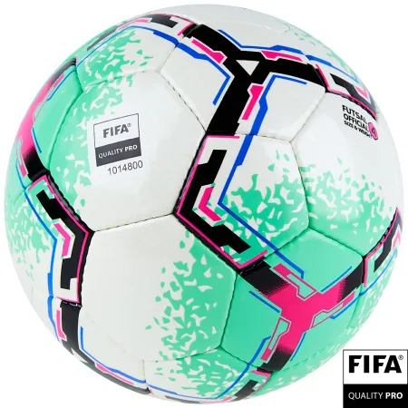 Мяч футзал. VISION SALA+, FIFA Quality Pro, FS324084 р.4, 32 п. PU, 4 подкл.сл, руч.сшив.,бело-зелен за 4&nbsp;943.60 ₽ купить в Ярославле
