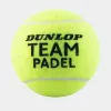 Мяч для падела Dunlop Team Padel, 601553, уп.3 шт, сукно, нат.резина,желтый за 1&nbsp;110.10 ₽ купить в Ярославле