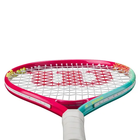 Ракетка б/т дет. Wilson Intrigue Jr 21, WR180510U, для дет.5-6лет, алюминий,со струн.,розово-бирюзов за 5&nbsp;271.70 ₽ купить в Ярославле