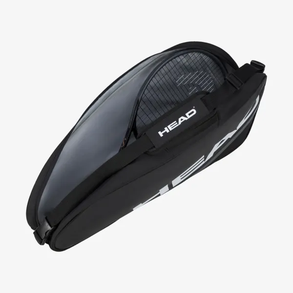 Сумка-чехол HEAD TOUR Racquet Bag S, 260644-BKWH, с карманом для 3 тен.ракеток, черно-белый за 6&nbsp;723.50 ₽ в Ярославле