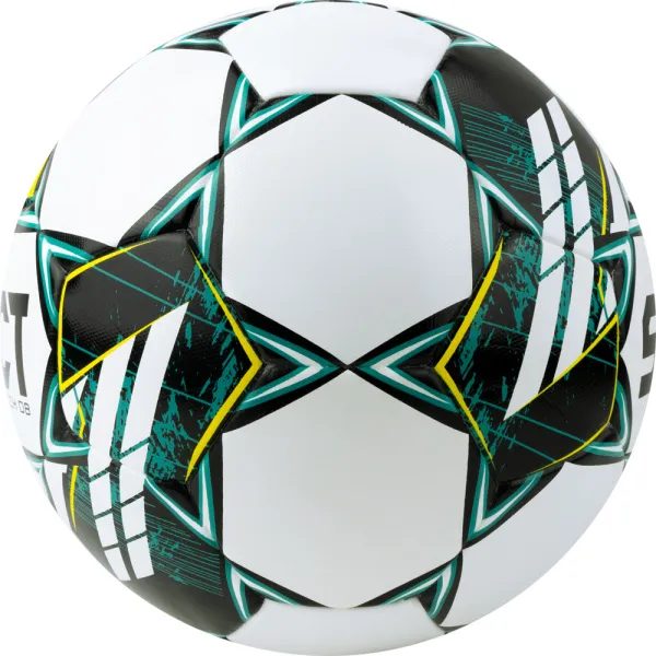Мяч футб. SELECT Match DВ V23, 0575360004,р.5, FIFA Basic, 32п, ПУ, гибр.сш., бело-зелено-черн за 5&nbsp;875.20 ₽ в Ярославле