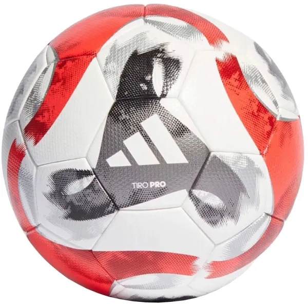 Мяч футб. ADIDAS Tiro Pro HT2428, р.5, FIFA Pro, 32 пан., ПУ, термосшивка, бело-красный за 13&nbsp;591.50 ₽ в Ярославле