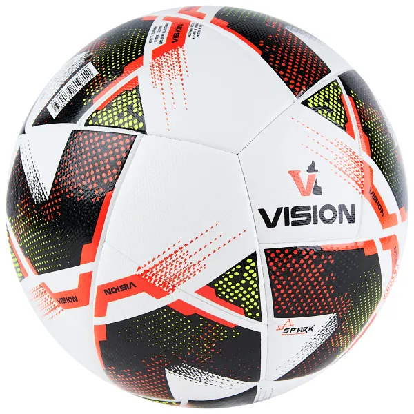Мяч футб. VISION Spark, F324045, р.5, FIFA Basiс, 24 пан,ПУ,2 подкл.слой,гибрид.сшив,бело-мультикол за 2&nbsp;279.70 ₽ в Ярославле