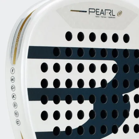 Ракетка для падела BULLPADEL Pearl 26, 493804, для профессионалов, карбон, бело-серый за 35&nbsp;929.50 ₽ купить в Ярославле