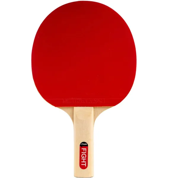 Ракетка для н/т Stiga Fight Red, 184001, для любителей, накладка 1,5 мм ITTF, прямая ручка за 1&nbsp;837.70 ₽ в Ярославле