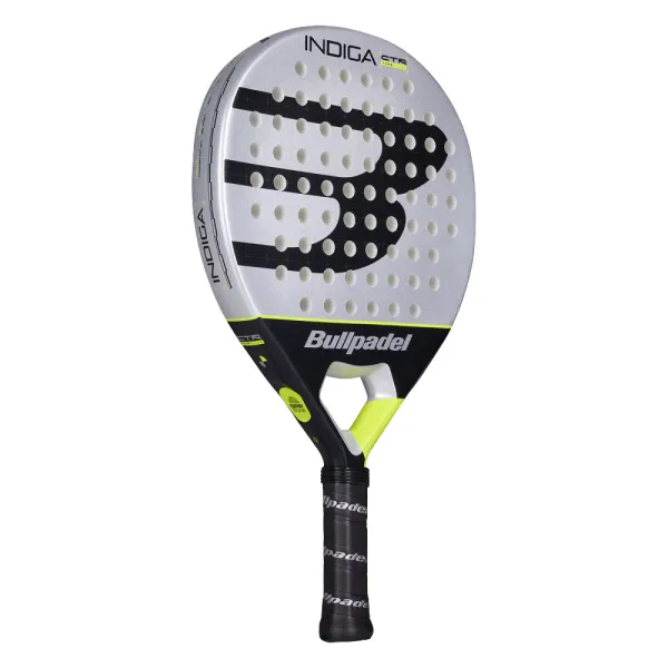 Ракетка для падела BULLPADEL Indiga Control 26, 494417, для начинающих, карбон ,серо-черный за 14&nbsp;672.70 ₽ в Ярославле