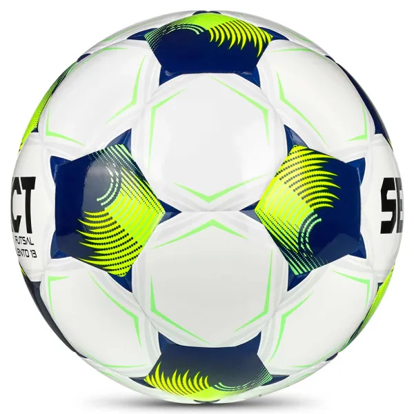 Мяч футзал. SELECT Futsal Talento 13 V26, 1062471015, р.3, 32п, ТПУ, гибр.сш, бело-сине-желтый за 4&nbsp;355.40 ₽ в Ярославле