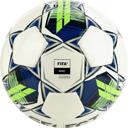 Мяч футзал. SELECT Futsal Master Shiny V22, 1043460004, р.4, Basic,32п, гл.ПУ, руч.сш,бел-син-зел за 7&nbsp;539.50 ₽ купить в Ярославле