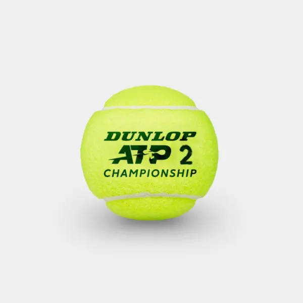 Мяч теннисный Dunlop ATP Championship 3B, 601626, уп.3ш, одобр. ITF, нат.резина,фетр. за 943.50 ₽ в Ярославле