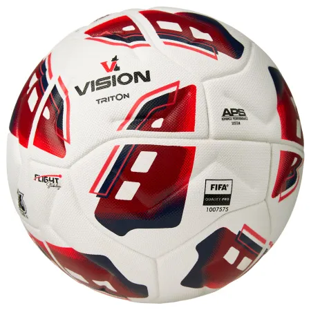 Мяч футб. VISION TRITON, FV425075, р.5,FIFA Quality Pro,MF, 16 пан, термосш.,бел-красный за 8&nbsp;007 ₽ купить в Ярославле