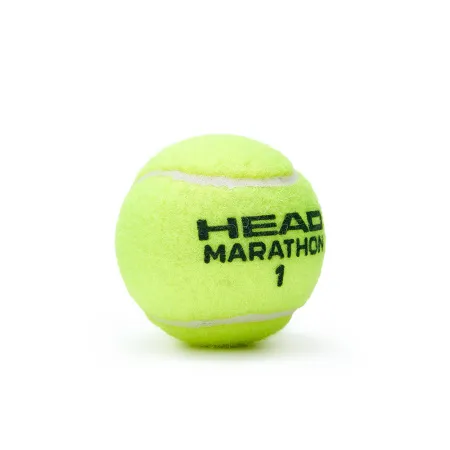 Мяч теннисный HEAD Marathon 3B, 578183, крафт. упак.3шт, без давления, фетр, нат.резина,желтый за 1&nbsp;055.70 ₽ купить в Ярославле
