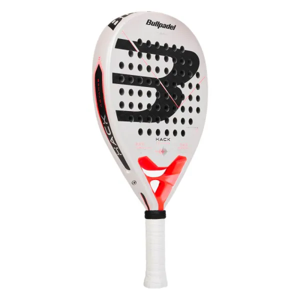 Ракетка для падела BULLPADEL Hack Advance, 494415, для проф. и любит, карбон, бело-черно-оранжевый за 18&nbsp;664.30 ₽ в Ярославле