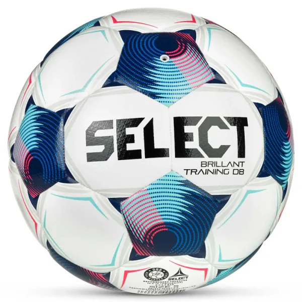 Мяч футб. SELECT Brillant Training DB V25, 0864171002, р.4, 32п, ТПУ, гибр.сш, бело-синий за 4&nbsp;936.80 ₽ в Ярославле