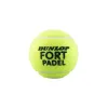 Мяч для падела Dunlop Fort Padel, 601555, уп.3 шт, FIP, сукно, нат.резина,желтый за 1&nbsp;135.60 ₽ купить в Ярославле