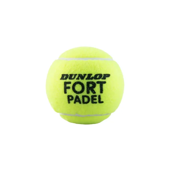 Мяч для падела Dunlop Fort Padel, 601555, уп.3 шт, FIP, сукно, нат.резина,желтый за 1&nbsp;135.60 ₽ в Ярославле
