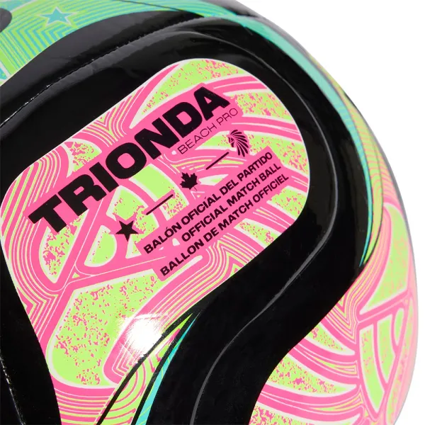 Мяч для пляж. футб. ADIDAS WC26 Trionda Pro Beach, JD8036, р.5, FIFA Pro, 4п, ТПУ, маш.сш, мультикол за 7&nbsp;573.50 ₽ в Ярославле
