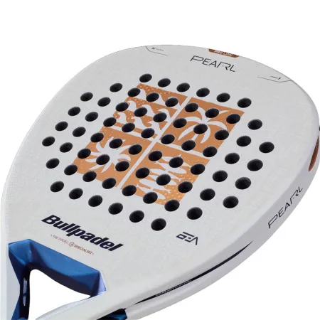 Ракетка для падела BULLPADEL Pearl 27, 497249, для проф-в, стекловолокно,карбон, бело-золотистый за 44&nbsp;319 ₽ купить в Ярославле