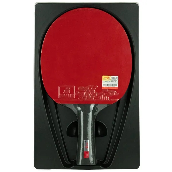 Ракетка для н/т DOUBLE FISH Black Carbon King Racket 5*****, для професс.,ITTF Appr.,накл.2,1,мм за 6&nbsp;434.50 ₽ в Ярославле