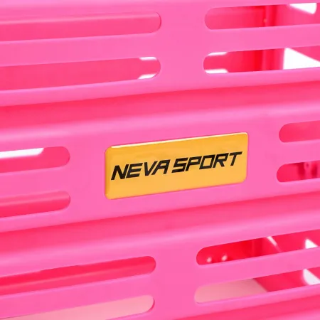 Корзина для теннисных мячей NEVA SPORT, UEA1_P, на 75 мячей, пластик, розовый за 5&nbsp;778.30 ₽ купить в Ярославле