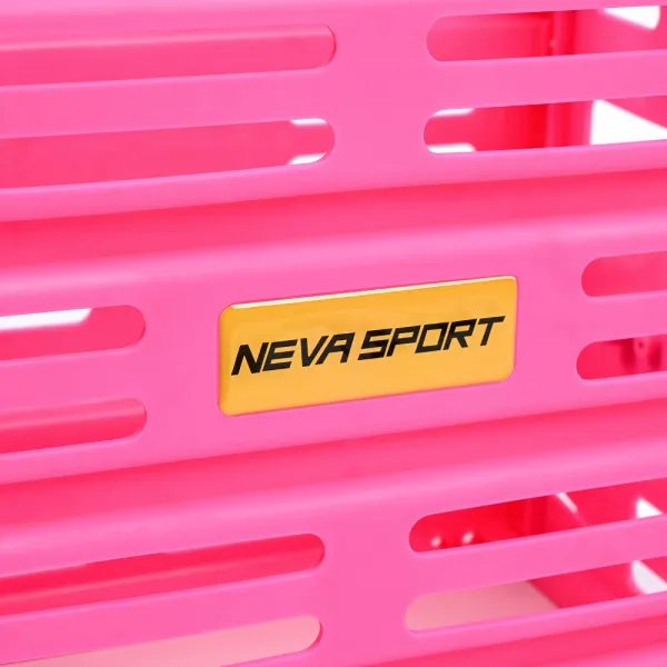 Корзина для теннисных мячей NEVA SPORT, UEA1_P, на 75 мячей, пластик, розовый за 5&nbsp;778.30 ₽ в Ярославле