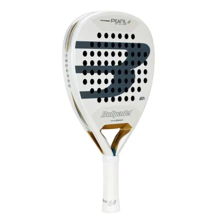 Ракетка для падела BULLPADEL Pearl 26, 493804, для профессионалов, карбон, бело-серый за 35&nbsp;929.50 ₽ купить в Ярославле