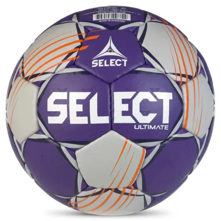 Мяч ганд. SELECT Ultimate Official EHF V24, 1612858999, Senior(р.3), EHF Appr, ПУ, руч.сш, фиол-сер за 15&nbsp;504 ₽ купить в Ярославле