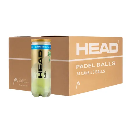 Мяч для падела HEAD Padel Pro S+, 540303, уп.3 шт, FIP Approved, войлок,нат.резина,желтый за 933.30 ₽ купить в Ярославле