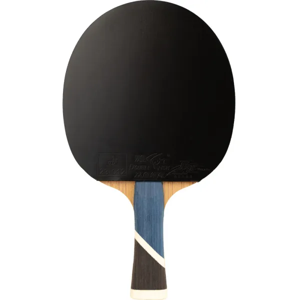 Ракетка для н/т DOUBLE FISH 5A+C, для продвин, ITTF Appr, накл. 2,1 мм, конич. ручка+ 2 мяча V40+мм за 2&nbsp;779.50 ₽ в Ярославле