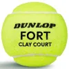 Мяч теннисный Dunlop Fort Clay Court 4B, 601613, уп.4 шт,одобр.ITF и FFT,сукно,нат.резина,желтый за 1&nbsp;812.20 ₽ купить в Ярославле