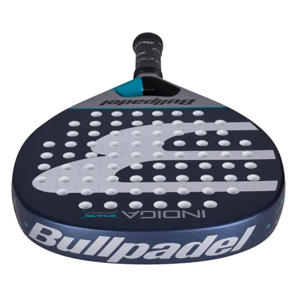 Ракетка для падела BULLPADEL Indiga Power 26, 494416, для начинающих, стекловолокно, темносине-серый за 14&nbsp;672.70 ₽ в Ярославле