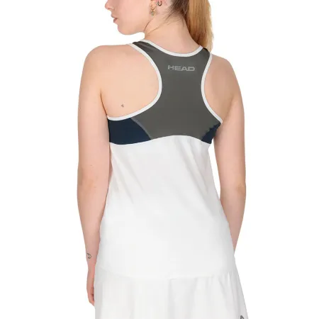 СЦ*Майка жен. HEAD Club 22 Tank Top W 814461-WHDB-L, р.L, 92% полиэстер, 8% эластан, белый за 3&nbsp;500.30 ₽ купить в Ярославле