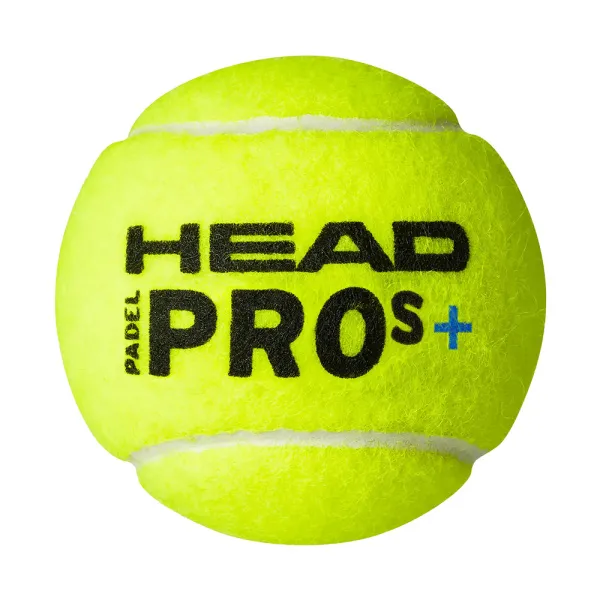 Мяч для падела HEAD Padel Pro S+, 540303, уп.3 шт, FIP Approved, войлок,нат.резина,желтый за 933.30 ₽ в Ярославле