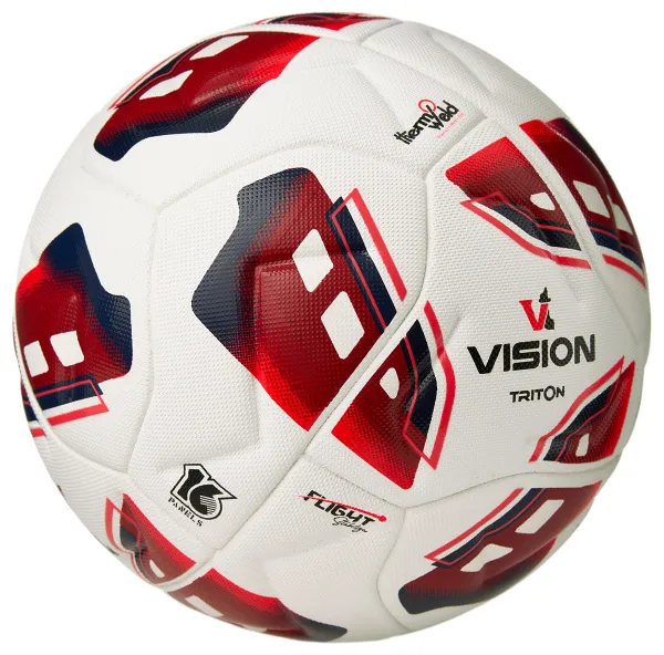 Мяч футб. VISION TRITON, FV425075, р.5,FIFA Quality Pro,MF, 16 пан, термосш.,бел-красный за 8&nbsp;007 ₽ в Ярославле