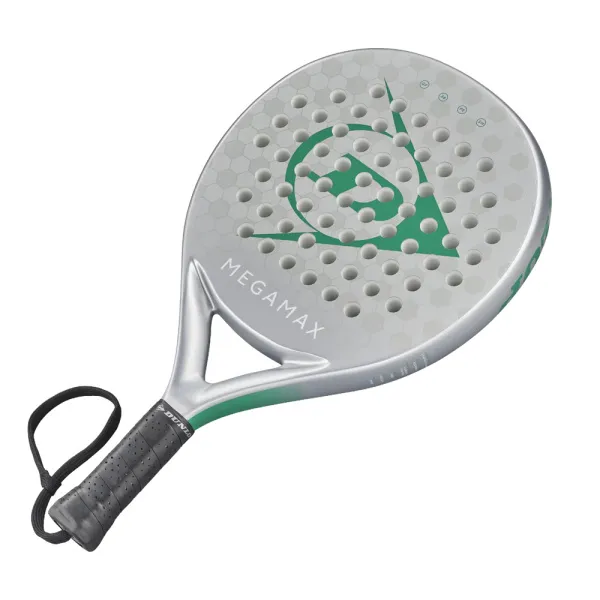 Ракетка для падела Dunlop Megamax Silver, 10370741, для начинающих, графит, серебристый за 11&nbsp;740.20 ₽ в Ярославле